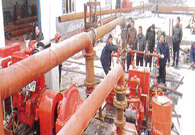 水幕噴頭性能參數(shù)試驗(yàn)